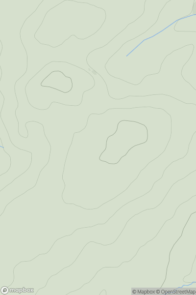 Thumbnail image for Foel Frech [Llandudno to Wrexham] showing contour plot for surrounding peak